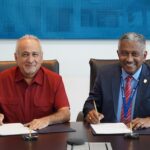 Felipe Ariel Rodríguez (CECOM-RO) y Dr. Eduardo Ortega Barría (Senacyt)