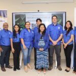 El equipo de investigacioìn de ambos estudios cientiìficos durante el evento de presentacioìn de resultados de estos