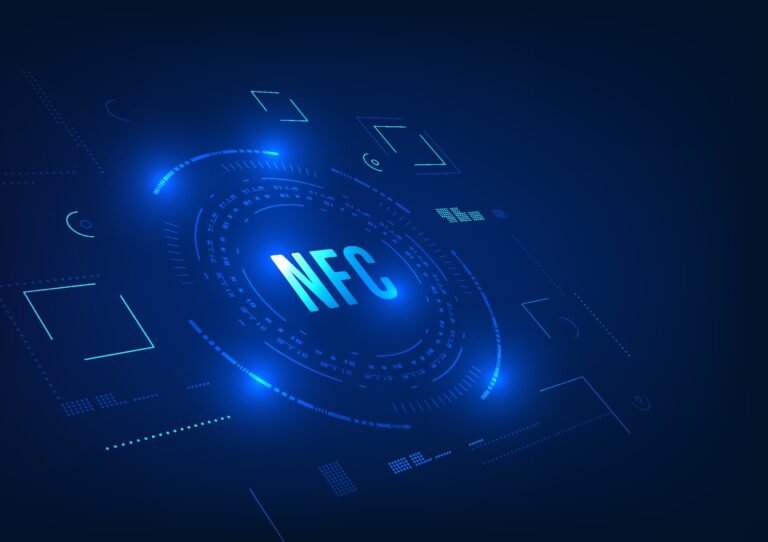 Nfc,Technology,,Contactless,Payment,Using,Radio,Wave,Technology,To,Make