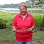 La Dra. Miryam Venegas-Anaya, mejor conocida como la Doctora Cocodrilo, lideroě esta importante investigacioěn