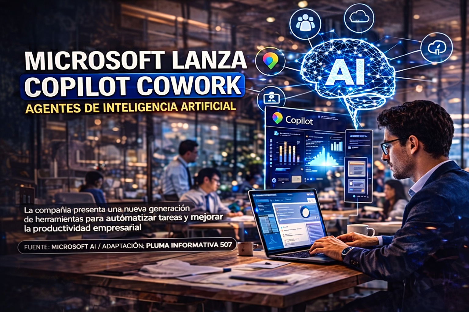 Microsoft lanza Copilot Cowork y entra de lleno en la carrera por los ...