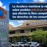 Acodeco alerta sobre prácticas colusorias