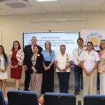 Parte del equipo de investigacioìn, junto a autoridades de la UTP, el CEMCIT AIP y la SENACYT, durante la presentacioìn de resultados del proye